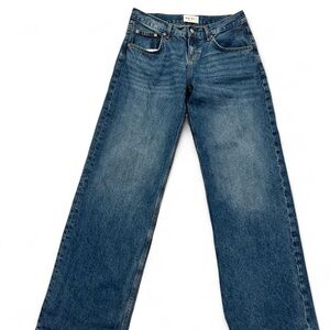 motel rocks low-rise parallel jeans